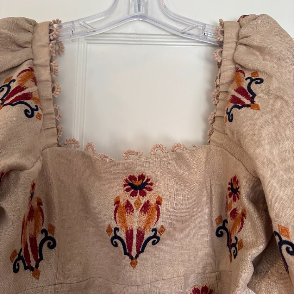 FARM Rio Rose Embroidered Dress - Picture 3 of 6